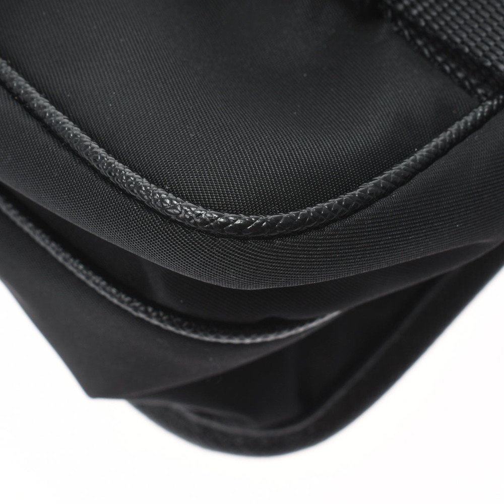 Prada Metal Fittings Renylon Shoulder Bag Black Silver - Picture 5 of 10
